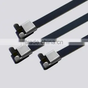 PVC Sprayed Stainless Steel Cable Tie (BZ-L Series) 4.6*300 thumbnail-4