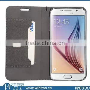 For S6 Case,for Galaxy S6 Booklet Case,Flip Leather Case for Samsung Galaxy S6 thumbnail-5