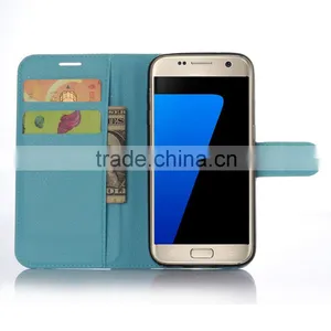 PU Leather Mobile Phone Case For Sumsung Galaxy S7 Edge Back Cover Leather Case thumbnail-1