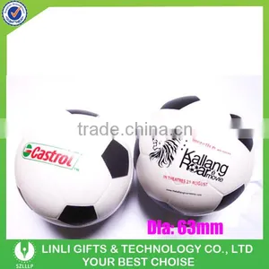 6.3cm Oem Logo Antistress PU Football thumbnail-1