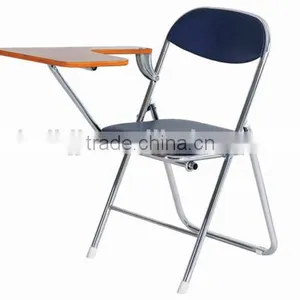 Strong PU Folding Meeting Chair With Tablet1084B thumbnail-1