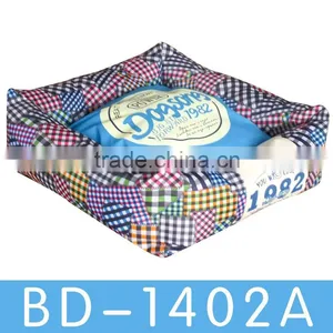 Wholesale Factory Plush Cute Cotton Big Cheap Dog Bed thumbnail-1