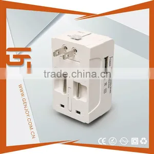 UK AUS US EU Plug Universal Travel Adapter With Single USB thumbnail-4