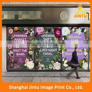 Cheap Custom Vinyl Poster Sticker, Indoor Advertising Window Poster thumbnail-3