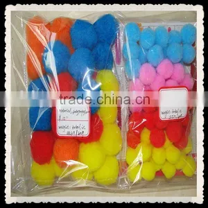 Supply Pom, Poms ,pompons 100pcs/bag thumbnail-1