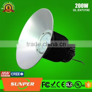 200w Led High Bay Lighting ul Dlc Industrial Lamp Fixtures thumbnail-1