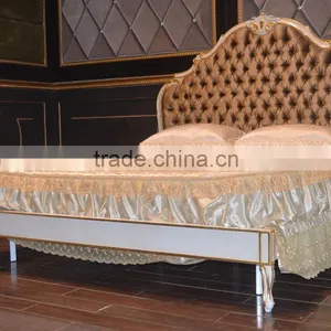 Luxury Antique Wooden Bedroom Furniture Antique Hand Carved Chair Furniture thumbnail-3