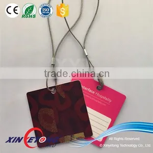 Hotselled 50x34mm Europe Market Flight Luggage Tag Combo PVC Cards thumbnail-2