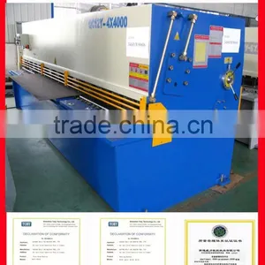 2014 Top Quality Guillotine Design Advanced 3200mm Hydraulic Guillotine Shears Quality Choice thumbnail-1