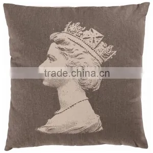 Satisfied Arabic Face Polystere Cushion Pillow thumbnail-1