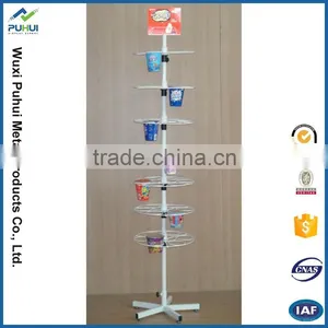 High Technical Floor Wire Display Shelving thumbnail-3