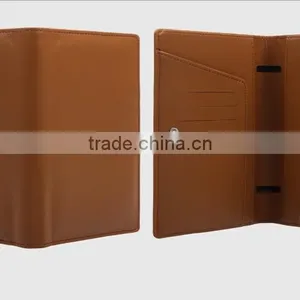 Custom Leather Passport Cover, Wholesale Men Leather Passport Card Holder thumbnail-1