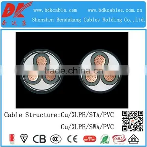 XLPE Insulated Armoured Copper Cable thumbnail-1