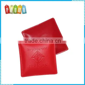 Customized PU Leather Paperweight With Embossed Logo thumbnail-2