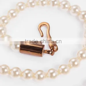 Charm Pearl Decorative Gold Metal Chain for Handbag thumbnail-5