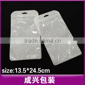 Zipper Top Plastic Bags for Cartoon Silicone Mobile Phone Cases/stationery Plastic Bags for Cement Packaging/flap-lock Poly Bag thumbnail-3