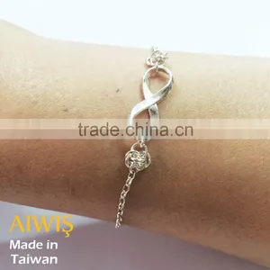 New 2016 Women Jewel Silver 925 Couple Bracelets thumbnail-6