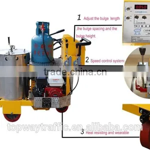 TW-V Self-walking Thermoplastic Vibrational Road Line Marking Device thumbnail-1