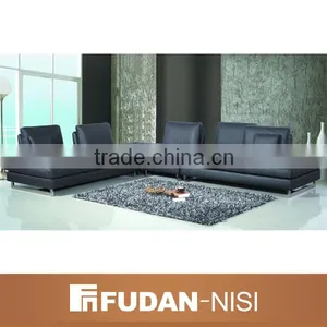 Germany Living Room Furniture 7 Seater Sectional Genuine Leather Sofa Set Quality Choice thumbnail-1