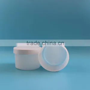 Plastic Cosmetic Packaging of 250ml Plastic Single Wall HDPE PE Jar thumbnail-2