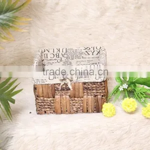 Maize and Water Hyacinth Rattan Basket Recommend Set Of3 thumbnail-3
