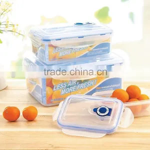 Plastic Lunch Box Food Container Set thumbnail-1