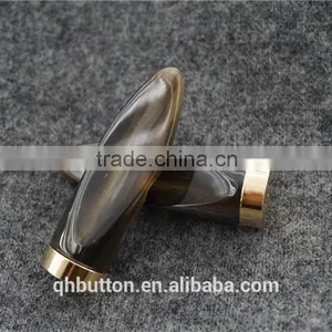 Fashion Metal Bottom Cafe Horn Button thumbnail-1