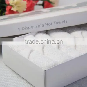 100% Cotton Hot and Cold Towels For Hotel And Airline Towel thumbnail-1