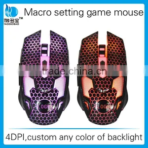 Colorful LED Backlits Gaming Mice Mouse_Macro Setting 3500 DPI Game Mouse thumbnail-2