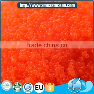 Best Red Seasoned Capelin Roe Healthy Sushi Top Frozen Masago thumbnail-3