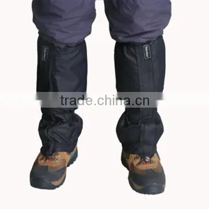 Black Waterproof Walking Hiking Gaiter Cover Climbing Hunting Snow Legging Gaiters Outdoor Equipment thumbnail-5
