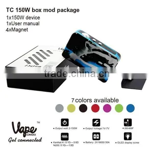 Colorful VTM 150 Watt Box Mod Vape Connexx Temperature Control Box Mod thumbnail-5
