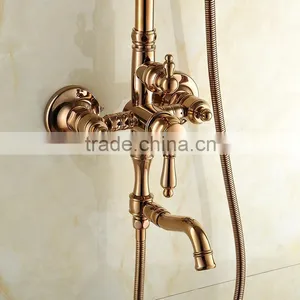 High Quality Modern Bathroom Shower Set,gold Shower Mixer Set thumbnail-4