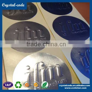 Hot Sale Wholesale Customized Printing Anti-counterfeit Special Laminated Foil Sticker thumbnail-5