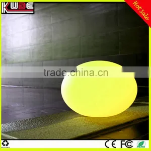 Floating Waterproof Led Round Flat Ball/battery LED Light Ball for Event Decoration thumbnail-2