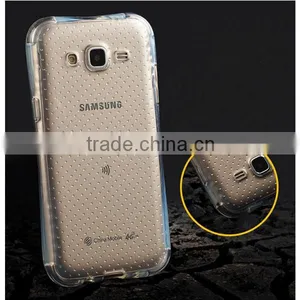 C&T Crystal Clear Rubber Gel Transparent TPU Soft Shockproof Case for Samsung Galaxy J3 2016 thumbnail-1