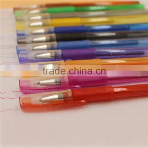 Rainbow Glitter Gel Ink Pen Set (G-108) thumbnail-2