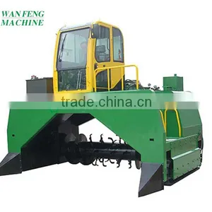 Mushroom Compost Crawler Composter Turning Machine thumbnail-1