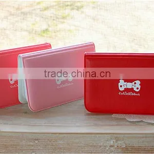 Women Cute Bowknot Business ID Credit Card Pocket Bag Wallet Holder thumbnail-2