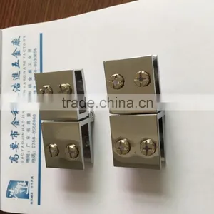 HJ-269 Made in China Glass Cabinet Hinge/Quality and Cheap Copper Glass Cabinet Hinge thumbnail-5