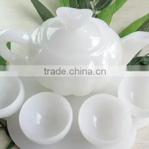 White Crystal Marble Bowl Set for Gift thumbnail-4