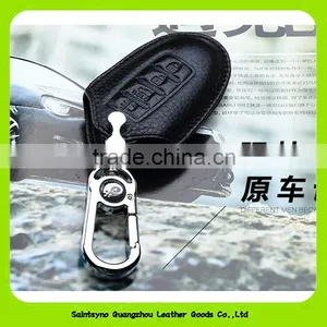 16673 Made in China Real Leather Compact Key Holder thumbnail-2