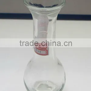 125ml Clear Glass Vase Bottle thumbnail-1
