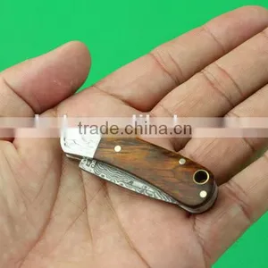 Cocobolo Mini Pocket Knife Folding Knife UD402103 thumbnail-2