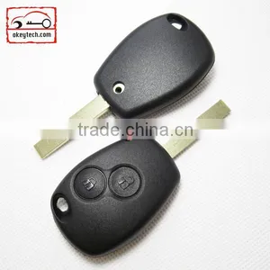 Okeytech Renault Car Key for Romote Key 2 Button Key Shell no Logo With 307 Blank Renault Remote Key Case thumbnail-1