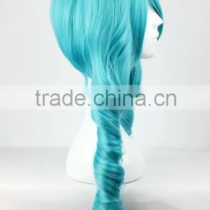 Women's Green Fashion Vocaloid-Miku Cosplay Anime Wig With Two Ponytails N455 thumbnail-2