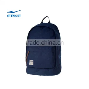 ERKE Newest Design Teenagers Brand Classic Blue Red College School Laptop Backpack Bag for Wholesale thumbnail-2