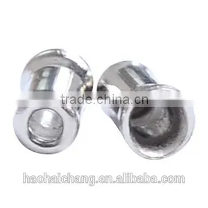 Double Solid Brass Round Head Brass Terminals Rivets thumbnail-5