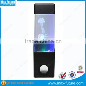 2016 New Products LED Flashing Speaker,Colorful Changing Water Dancing Jellyfish LED Lamp Speaker) thumbnail-2