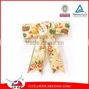 Wholesale Burgundy Christmas Bow For Gift Packing thumbnail-3